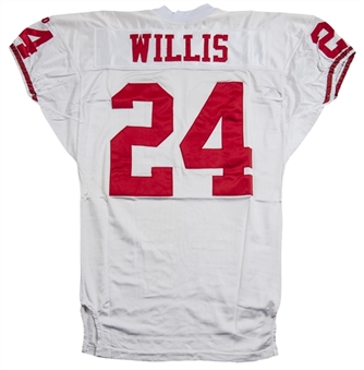 1995 Jamal Willis Game Used San Francisco 49ers Road Jersey (49ers LOA)